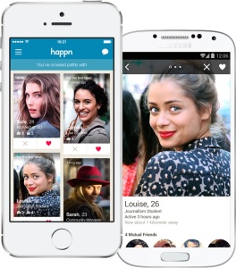 a crush! tests dating app happn