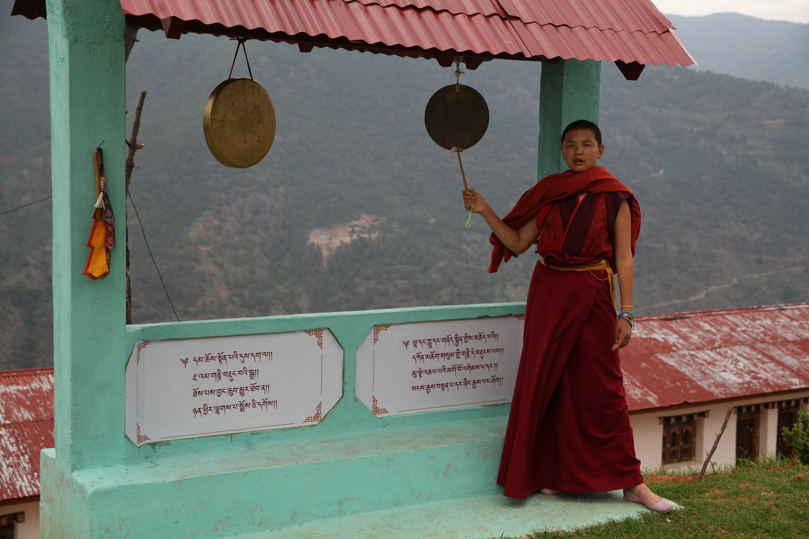 bhutan monk